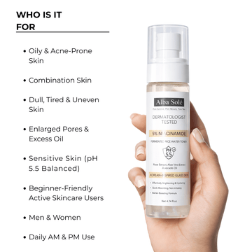 Rice Water Toner Benefits for Skin: The Korean Glass Skin Secret - Alba Sole