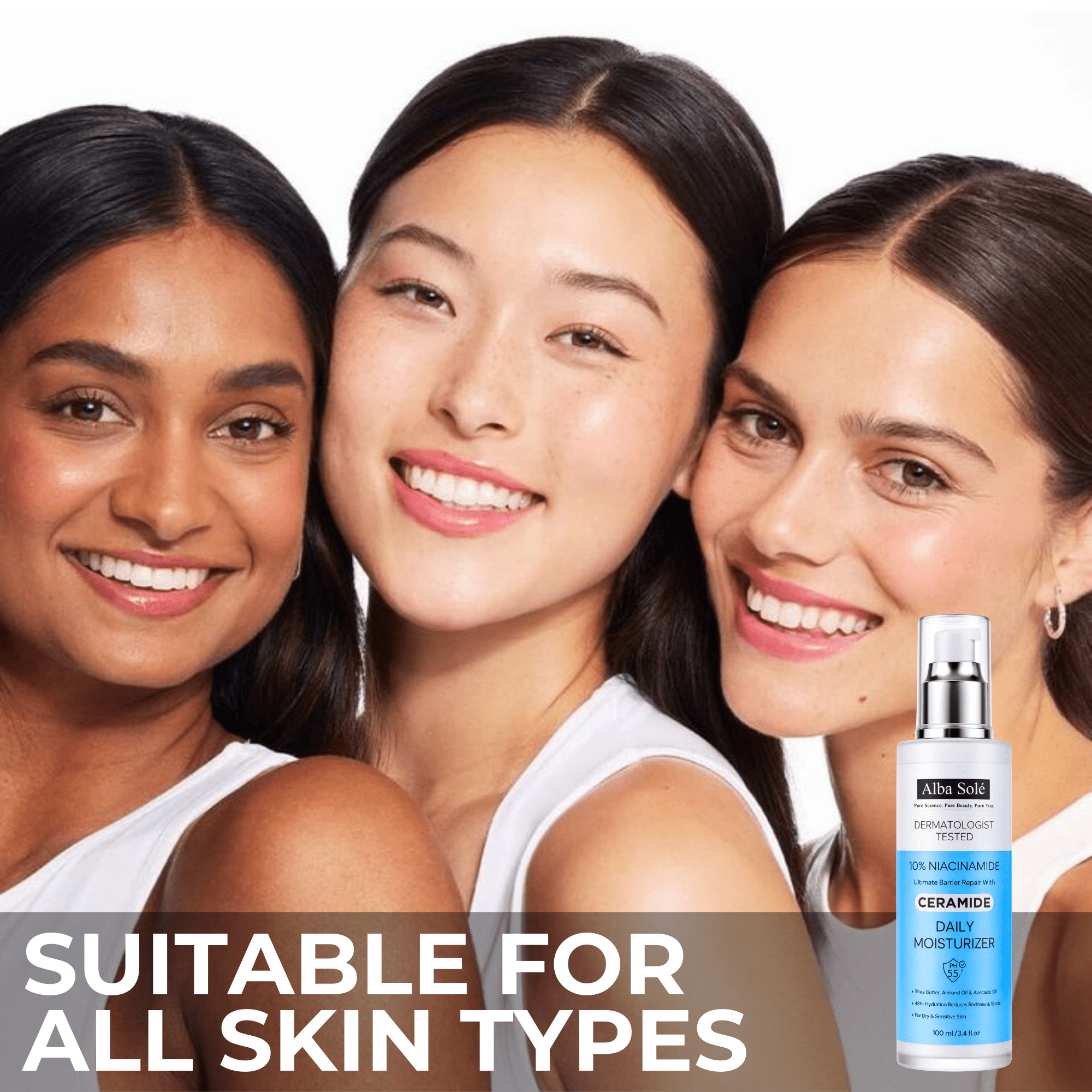 Alba Solé Barrier Repair Ceramide Moisturizer 100ml - Alba Sole