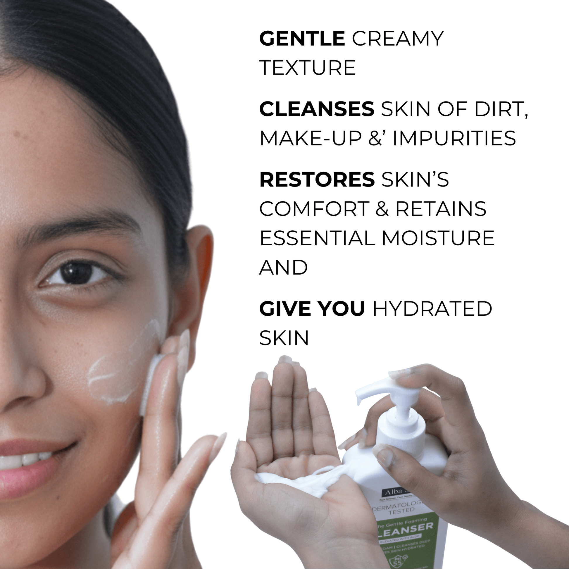 Alba Solé Gentle Foaming Cleanse 300ml - Alba Sole